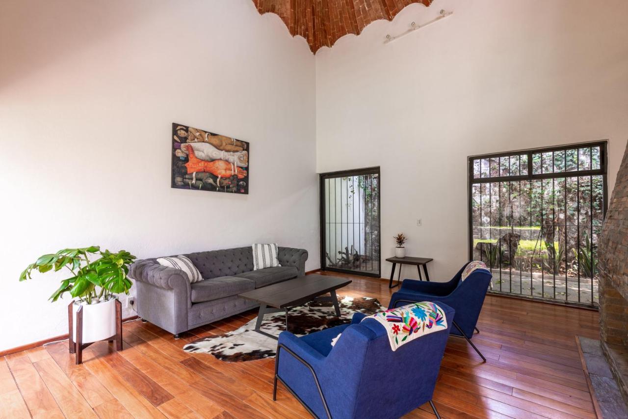 Casa Blanca In Coyoacan Mexico City Ngoại thất bức ảnh